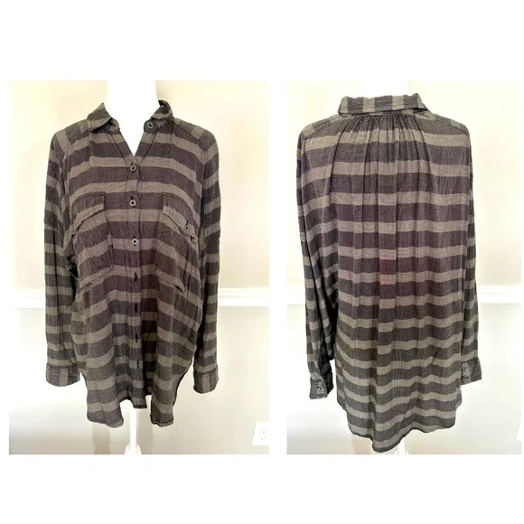 FREE PEOPLE Fawn Over You Button Down - Picture 4 of 11